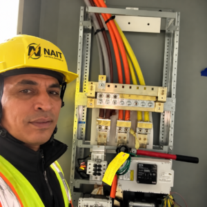 Electrical wiring and panel installation project